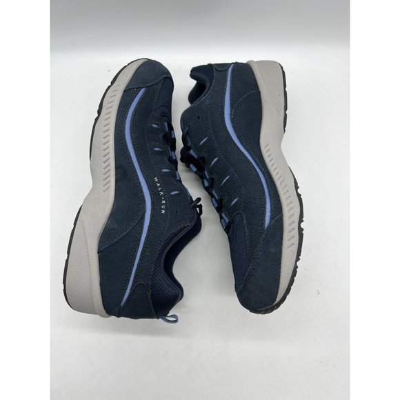 New Balance Womens Walk Run Shoes Blue Gray Superfeet Comfort Size 10M - Picture 5 of 11